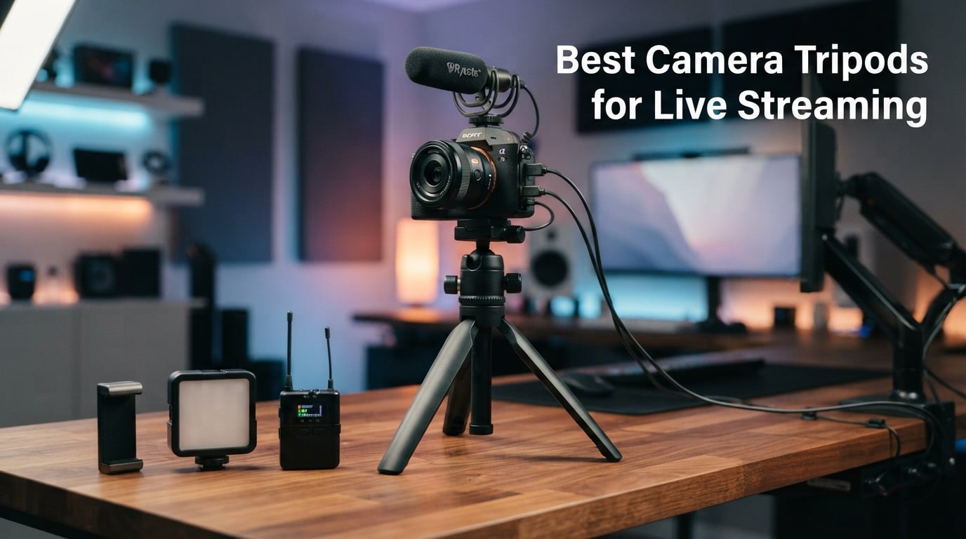 Best Camera Tripods for Live Streaming