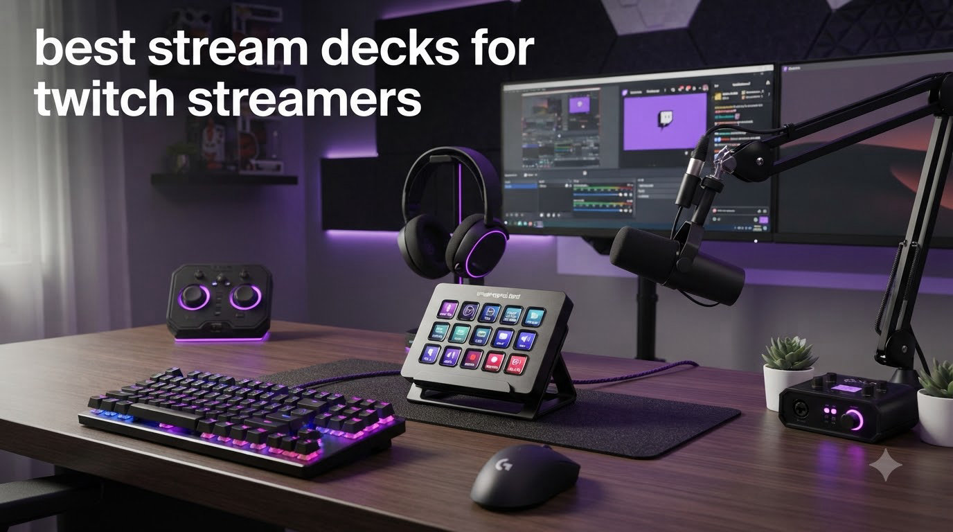 best stream decks for twitch streamers