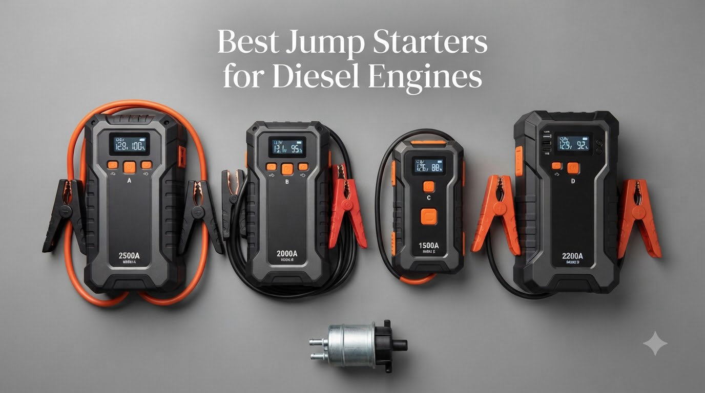 Best Jump Starters for Diesel Engines