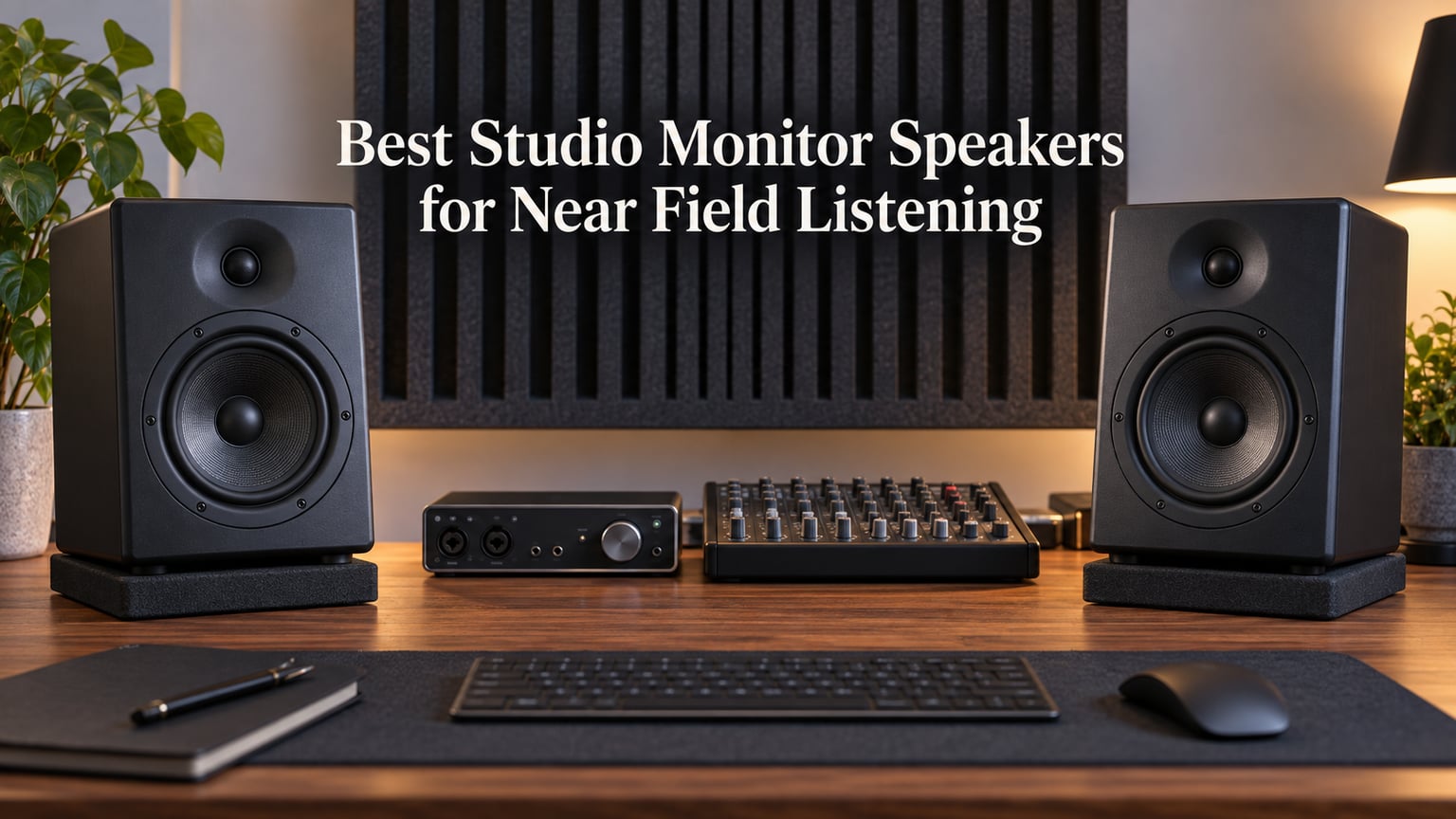 Best Studio Monitor Speakers for Near Field Listening