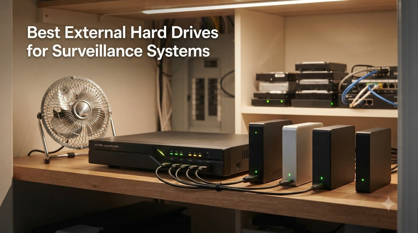 Best External Hard Drives for Surveillance Systems