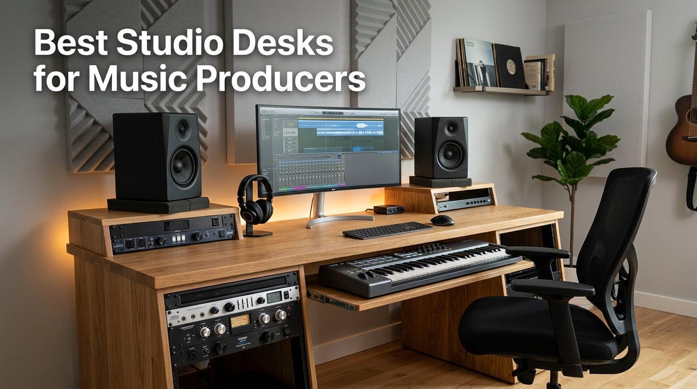 Best Studio Desks for Music Producers