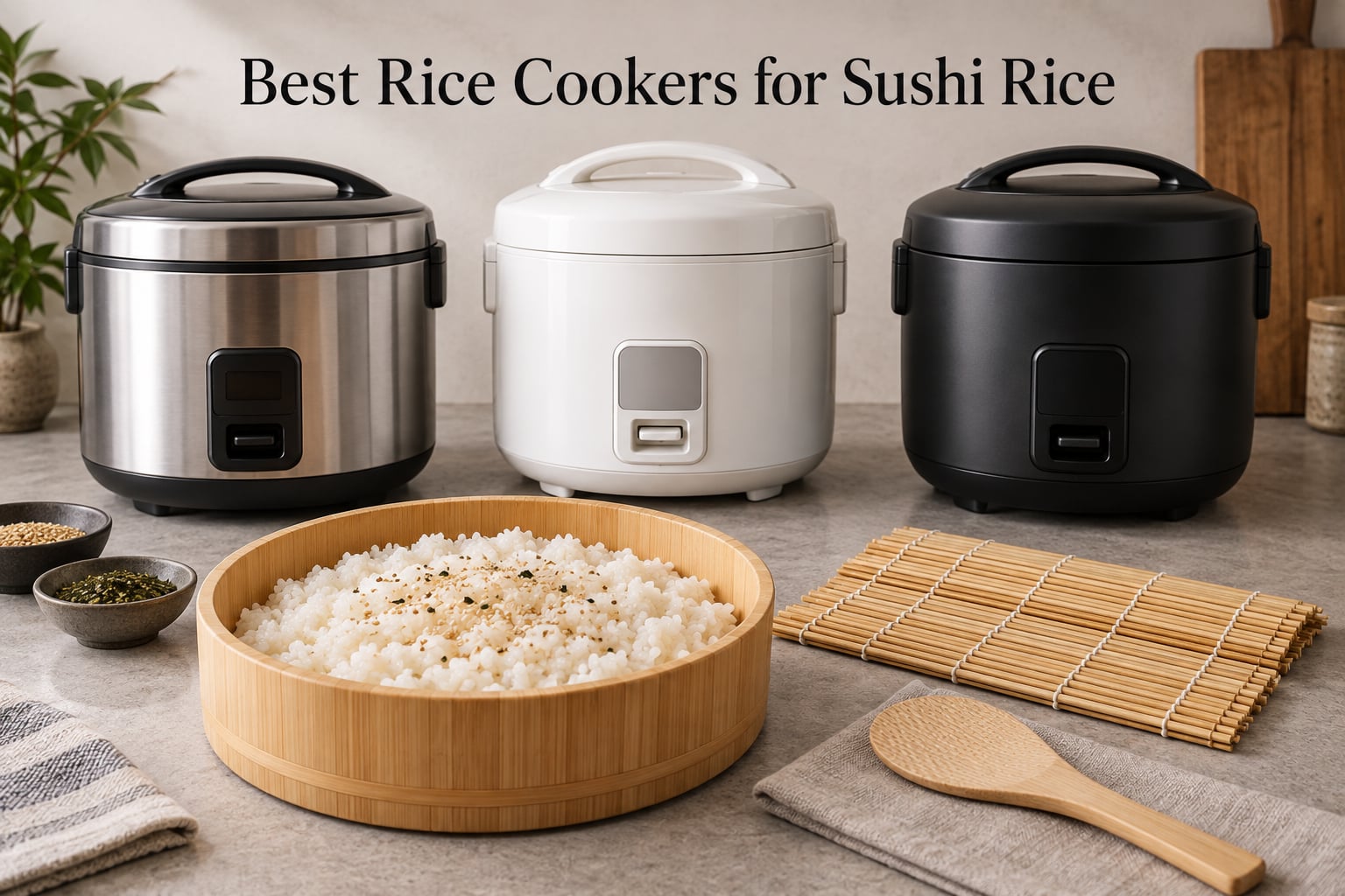 Best Rice Cookers for Sushi Rice