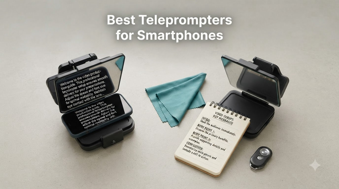 Best Teleprompters for Smartphones