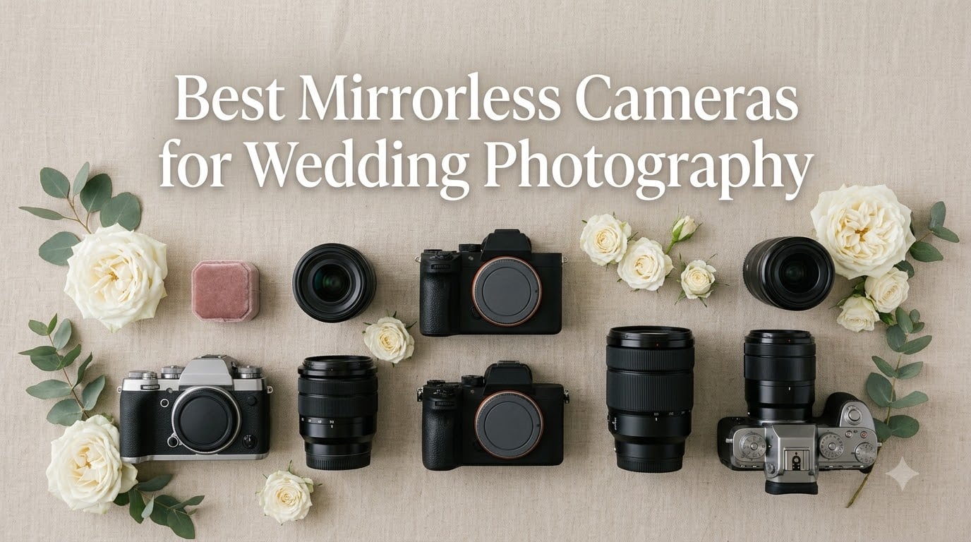 Best Mirrorless Cameras for Wedding Photography