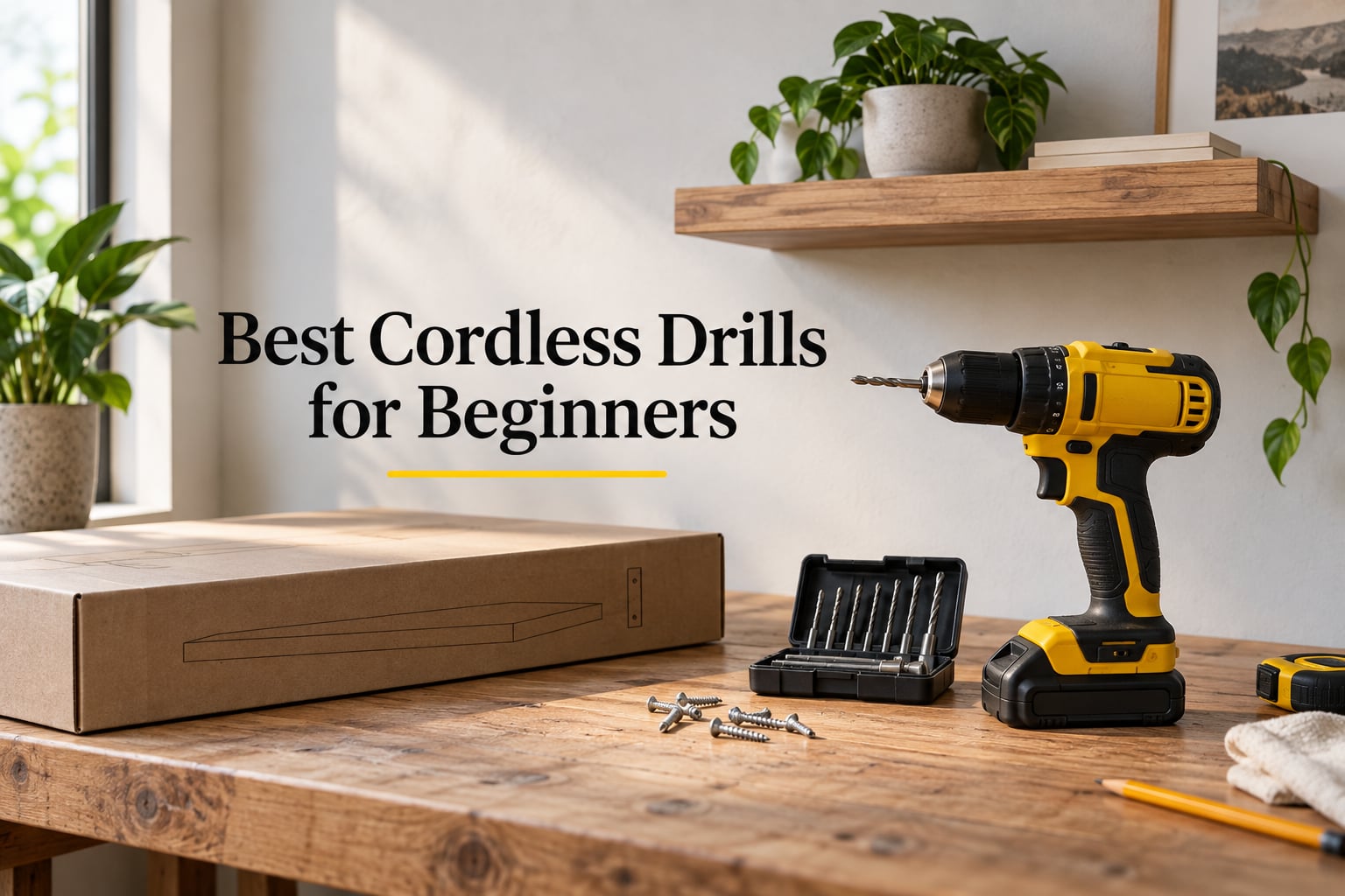 Best Cordless Drills for Beginners