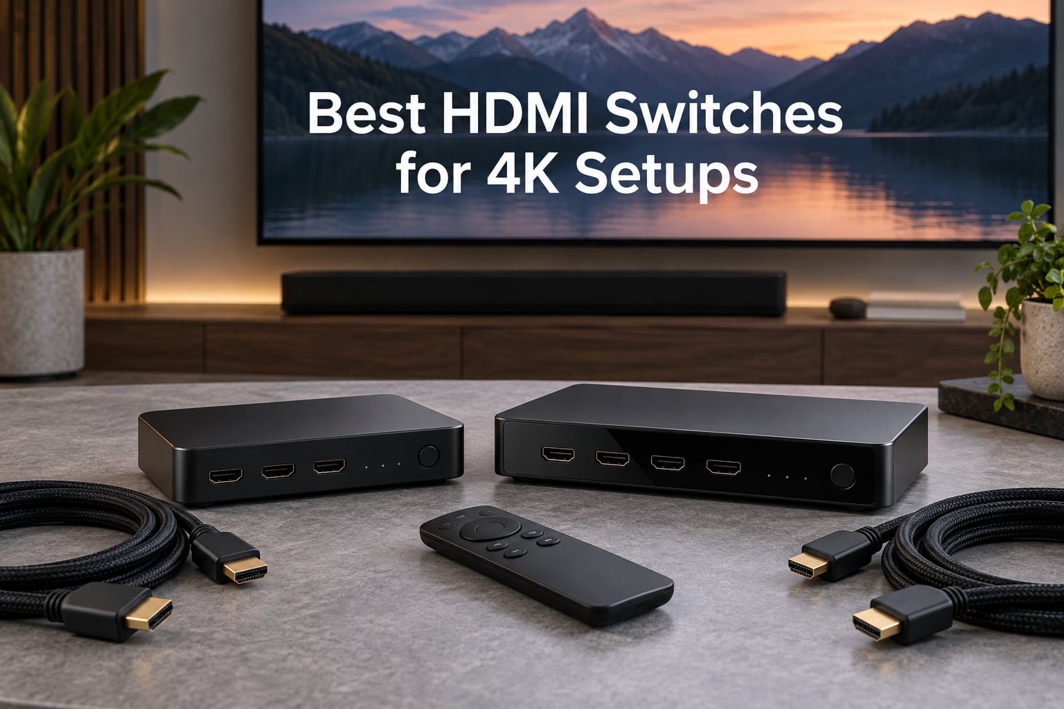 Best HDMI Switches for 4K Setups