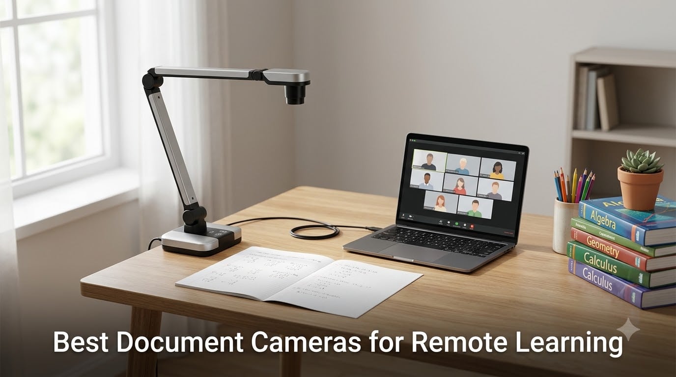 Best Document Cameras for Remote Learning