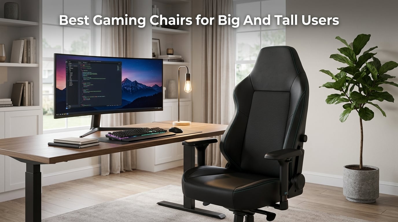 Best Gaming Chairs for Big And Tall Users
