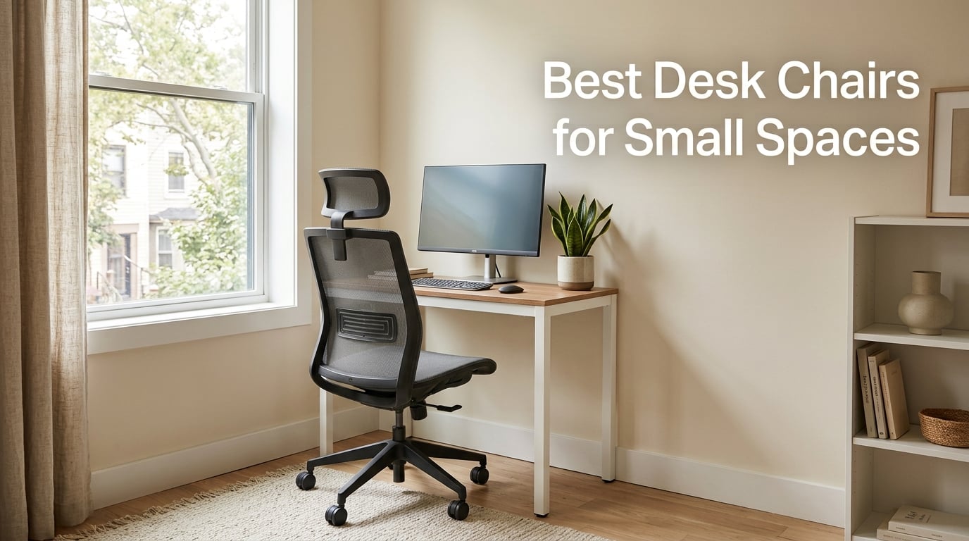 Best Desk Chairs for Small Spaces