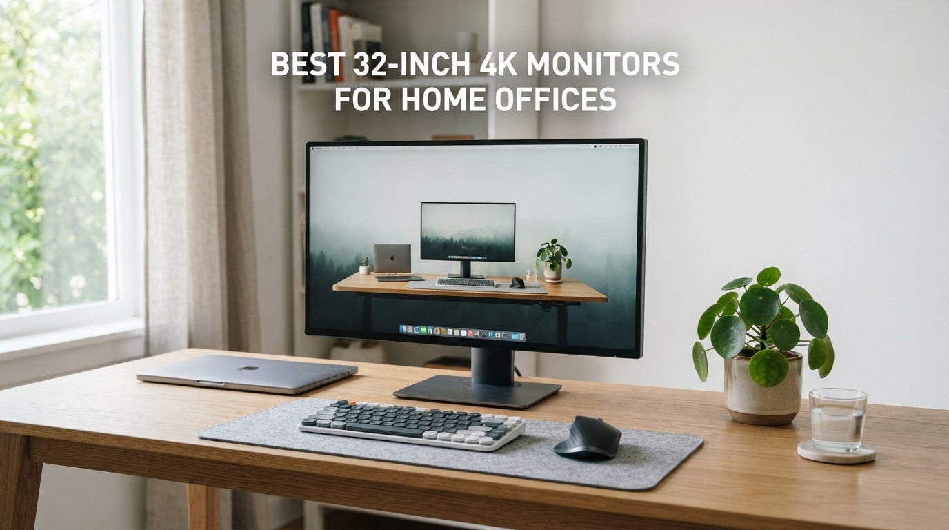 best 32 inch 4k monitors for home offices