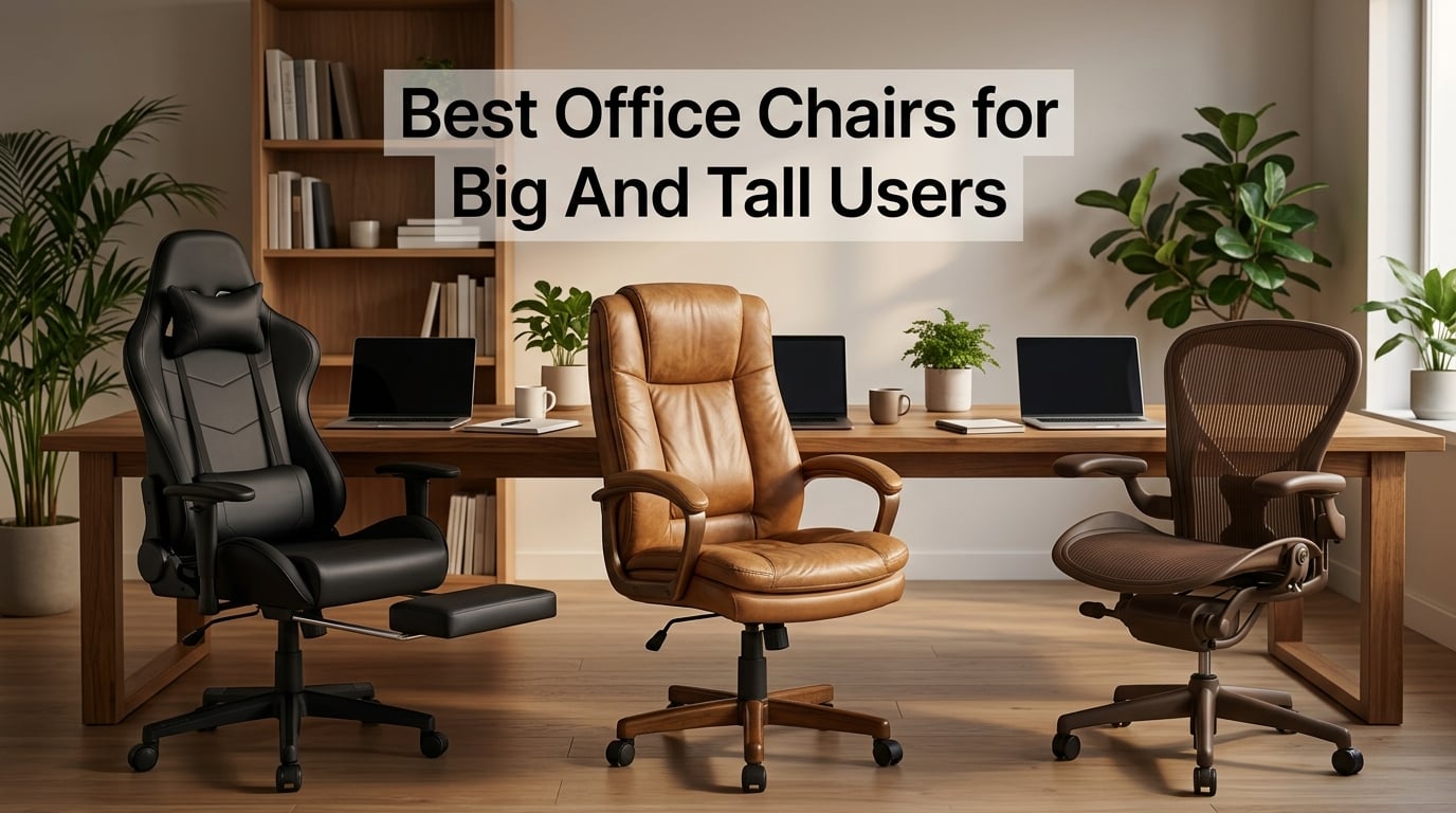 Best Office Chairs for Big And Tall Users