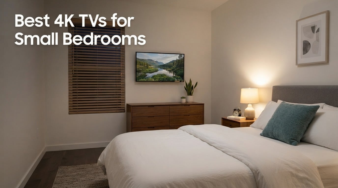 Best 4K TVs for Small Bedrooms