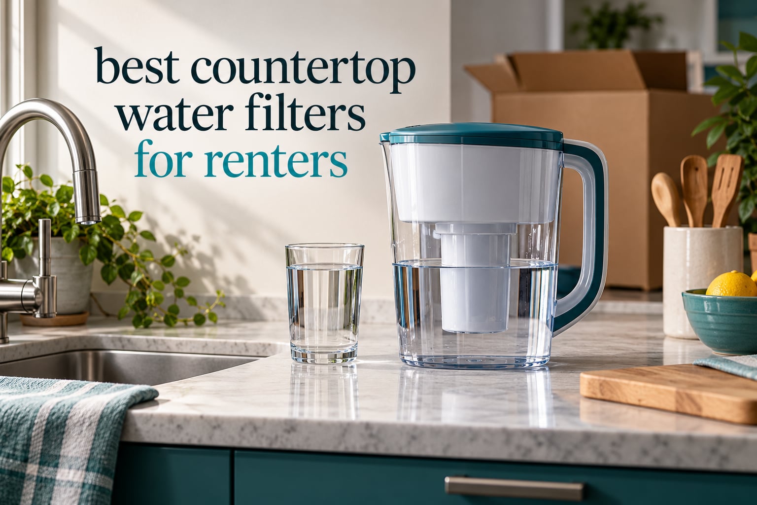 best countertop water filters for renters