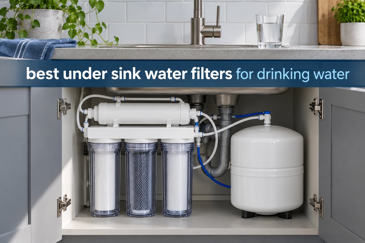 best under sink water filters for drinking water