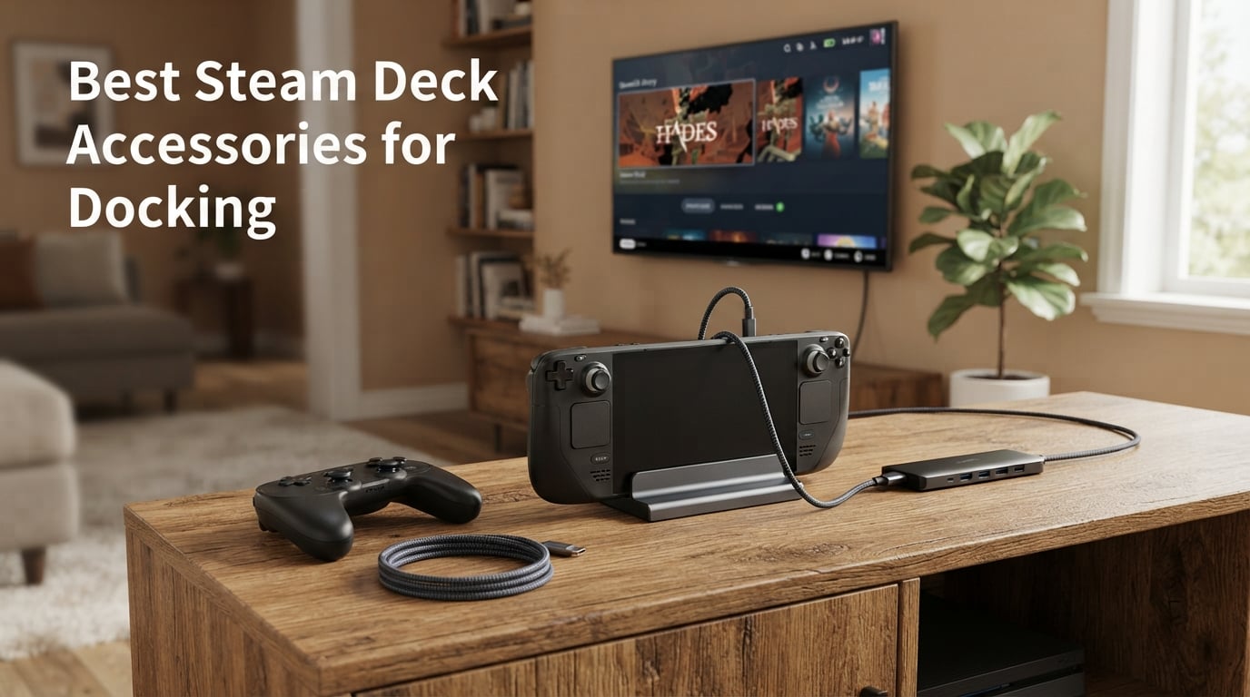 Best Steam Deck Accessories for Docking