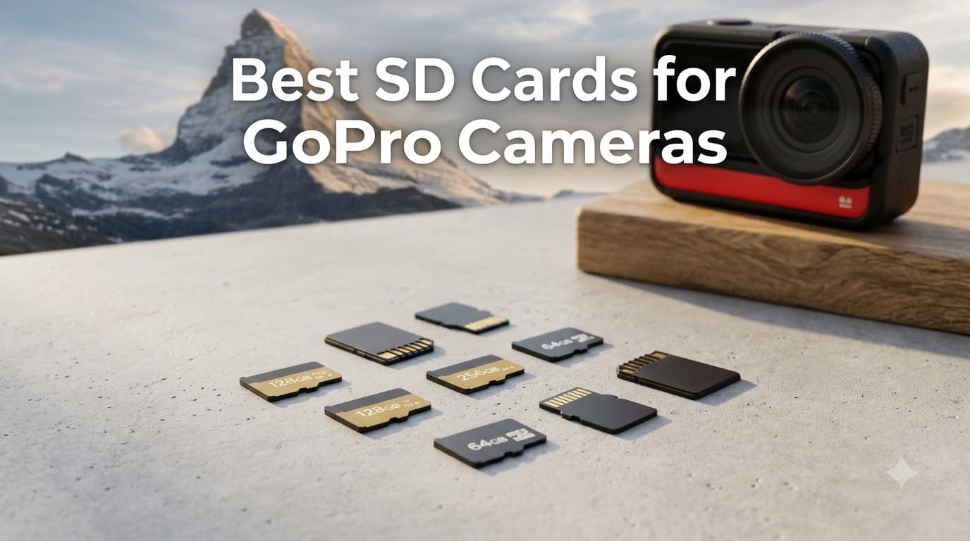 Best SD Cards for GoPro Cameras