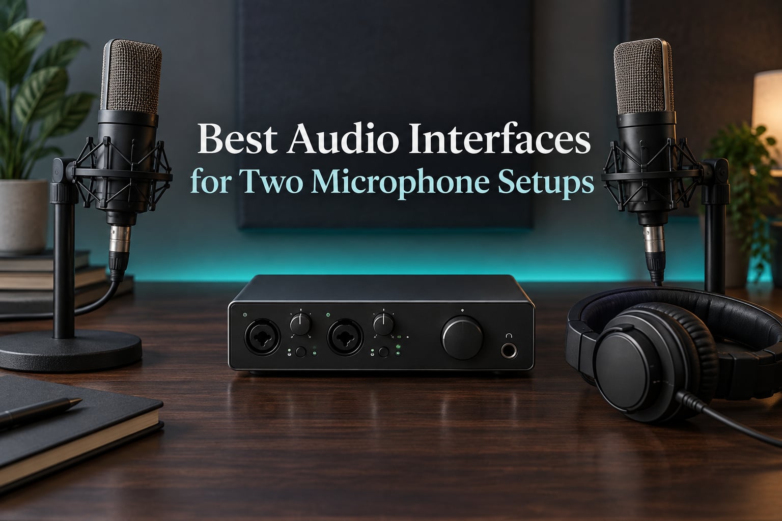 Best Audio Interfaces for Two Microphone Setups