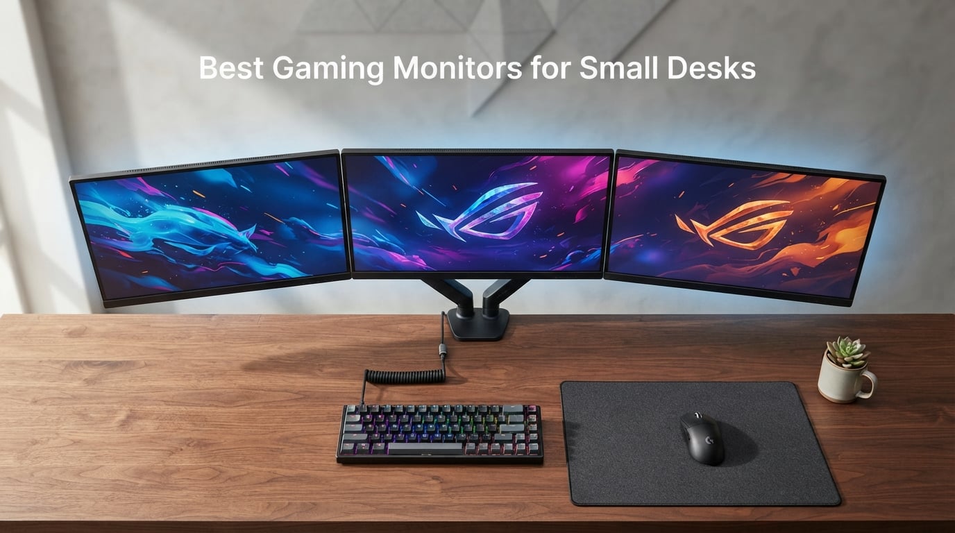 Best Gaming Monitors for Small Desks