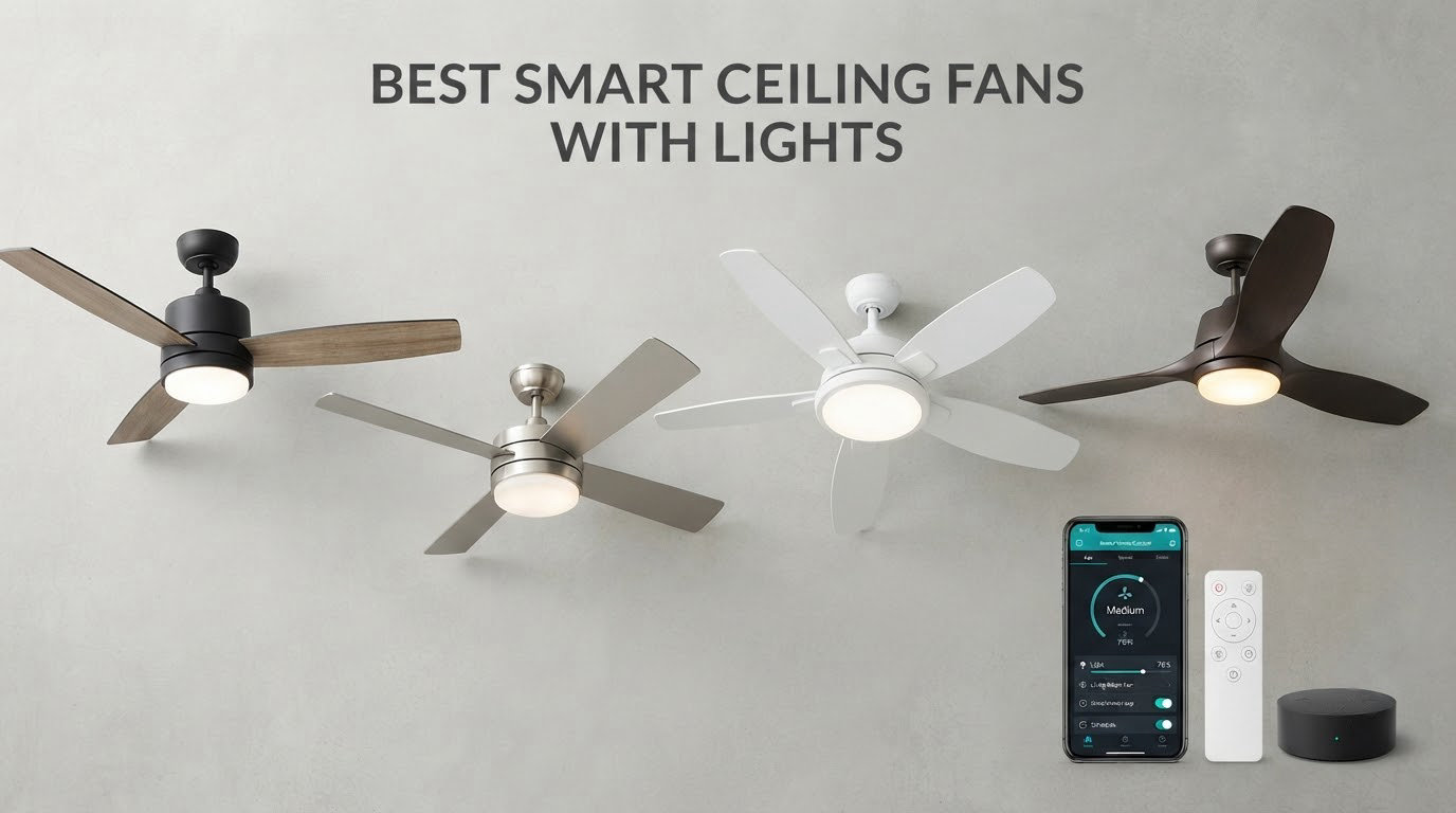 best smart ceiling fans with lights
