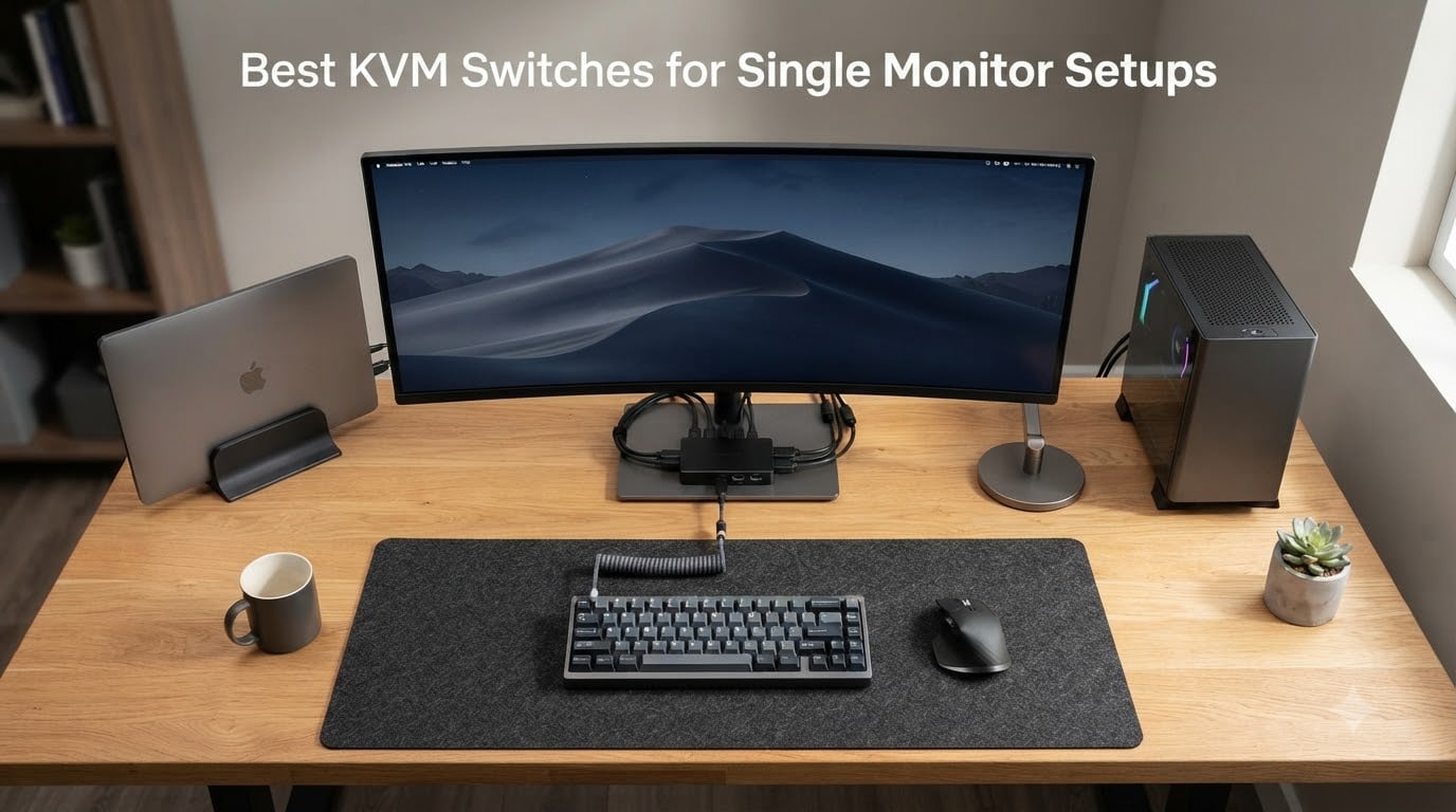 Best KVM Switches for Single Monitor Setups