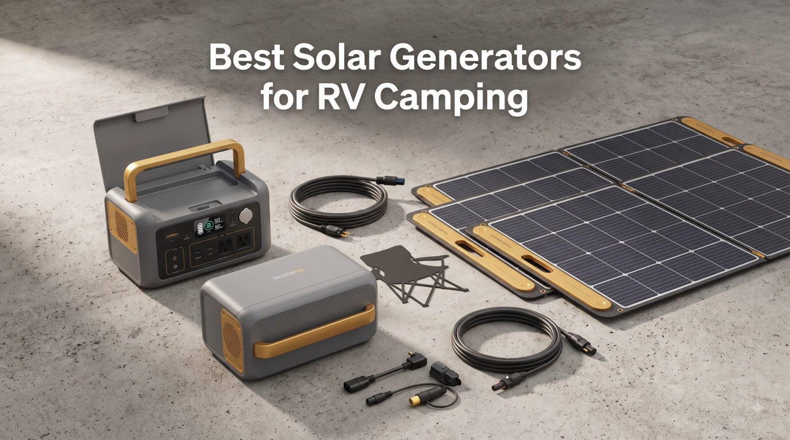 Best Solar Generators for RV Camping