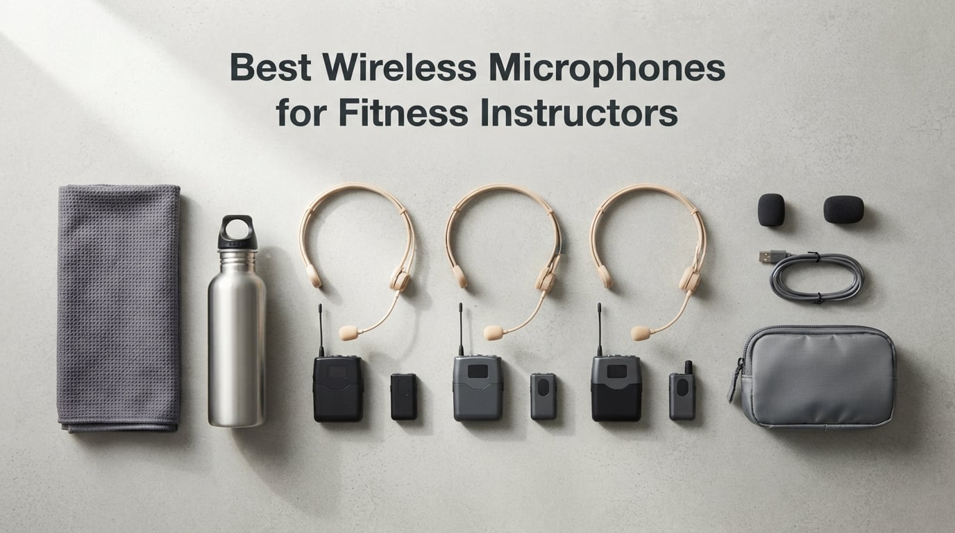 Best Wireless Microphones for Fitness Instructors
