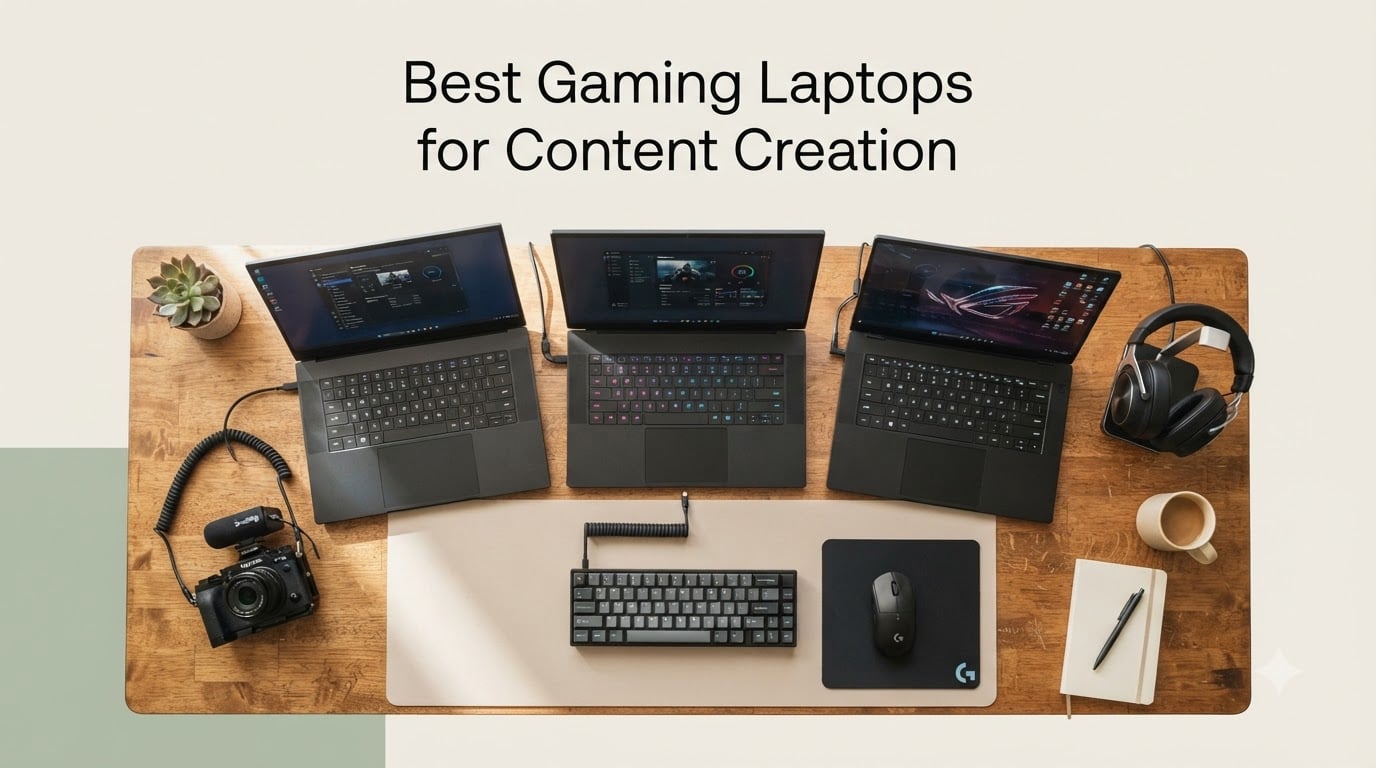 Best Gaming Laptops for Content Creation