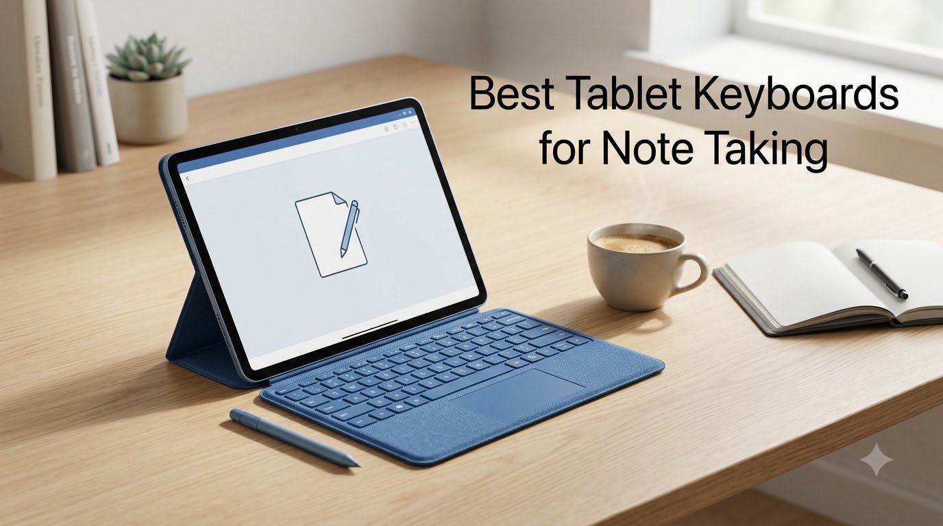 Best Tablet Keyboards for Note Taking
