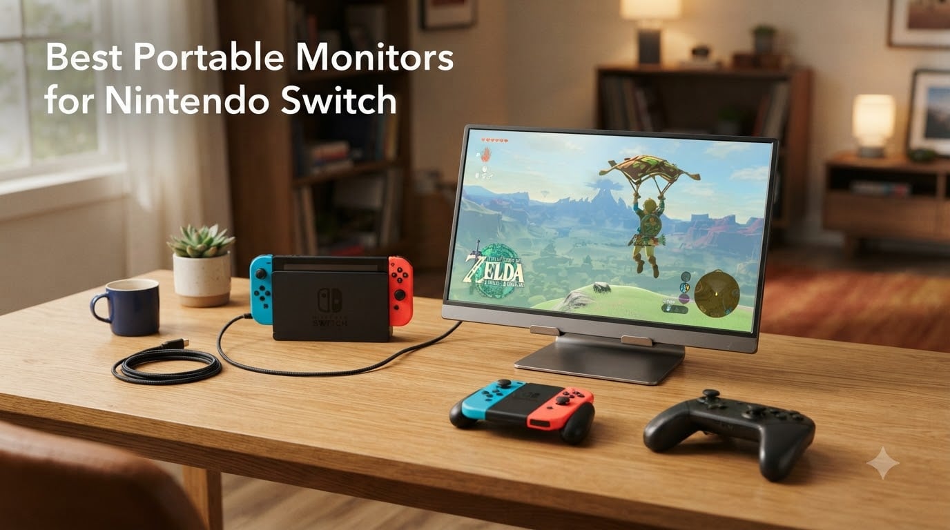 Best Portable Monitors for Nintendo Switch