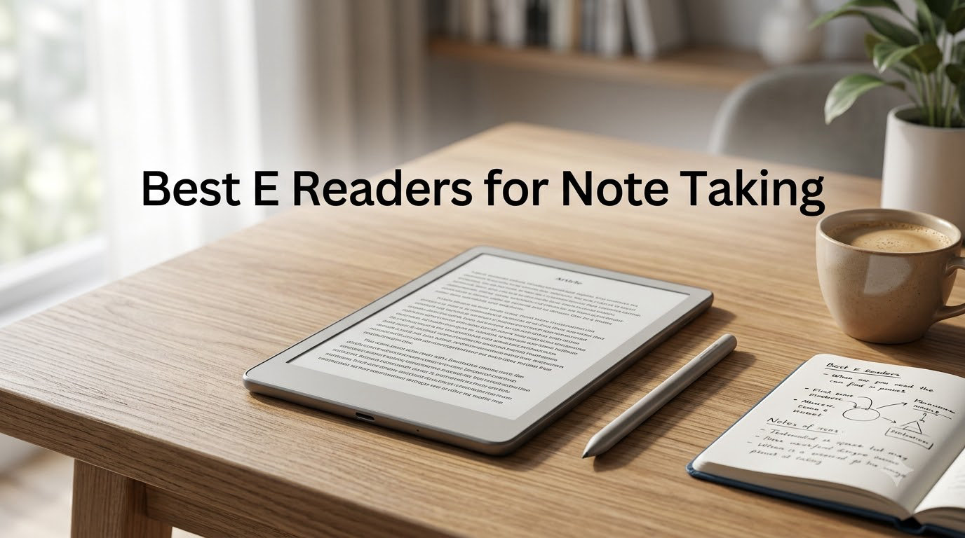 Best E Readers for Note Taking