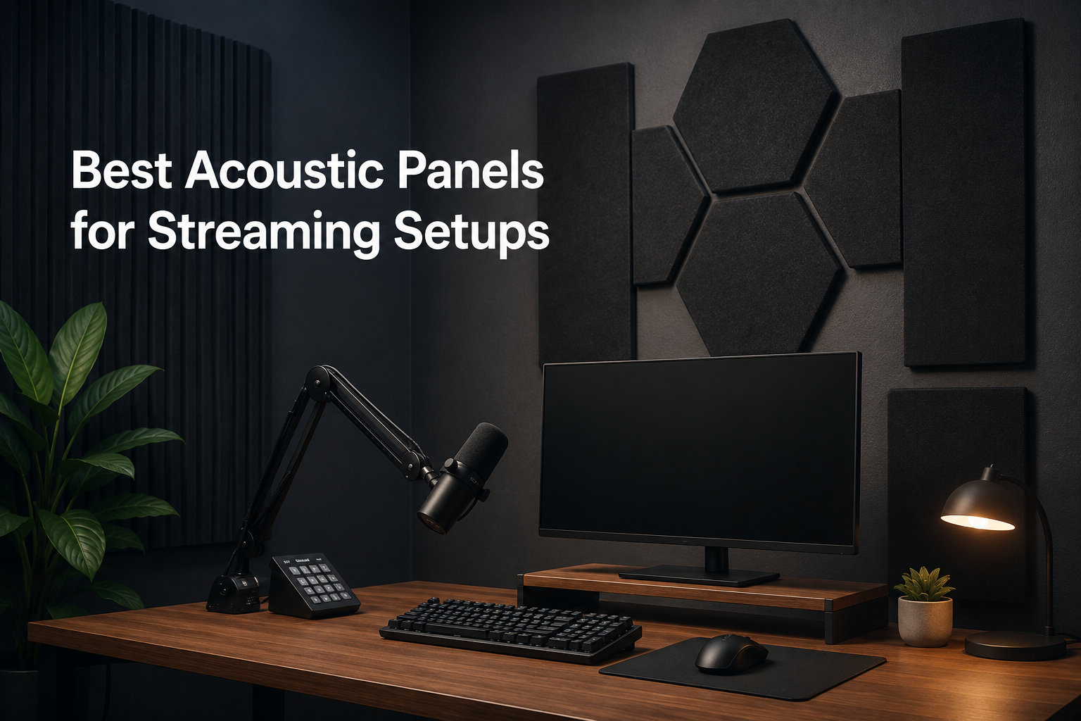 Best Acoustic Panels for Streaming Setups