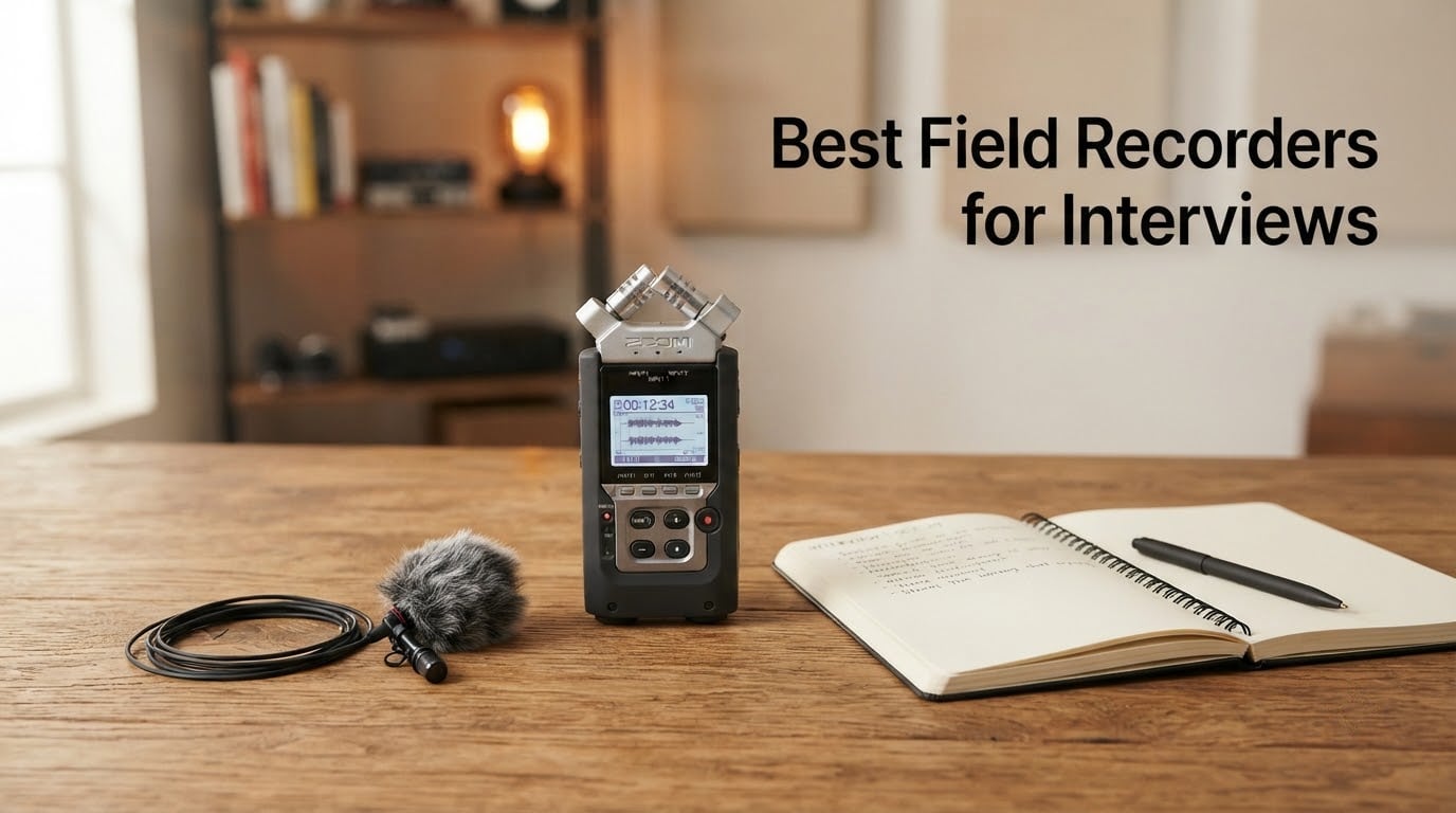 Best Field Recorders for Interviews