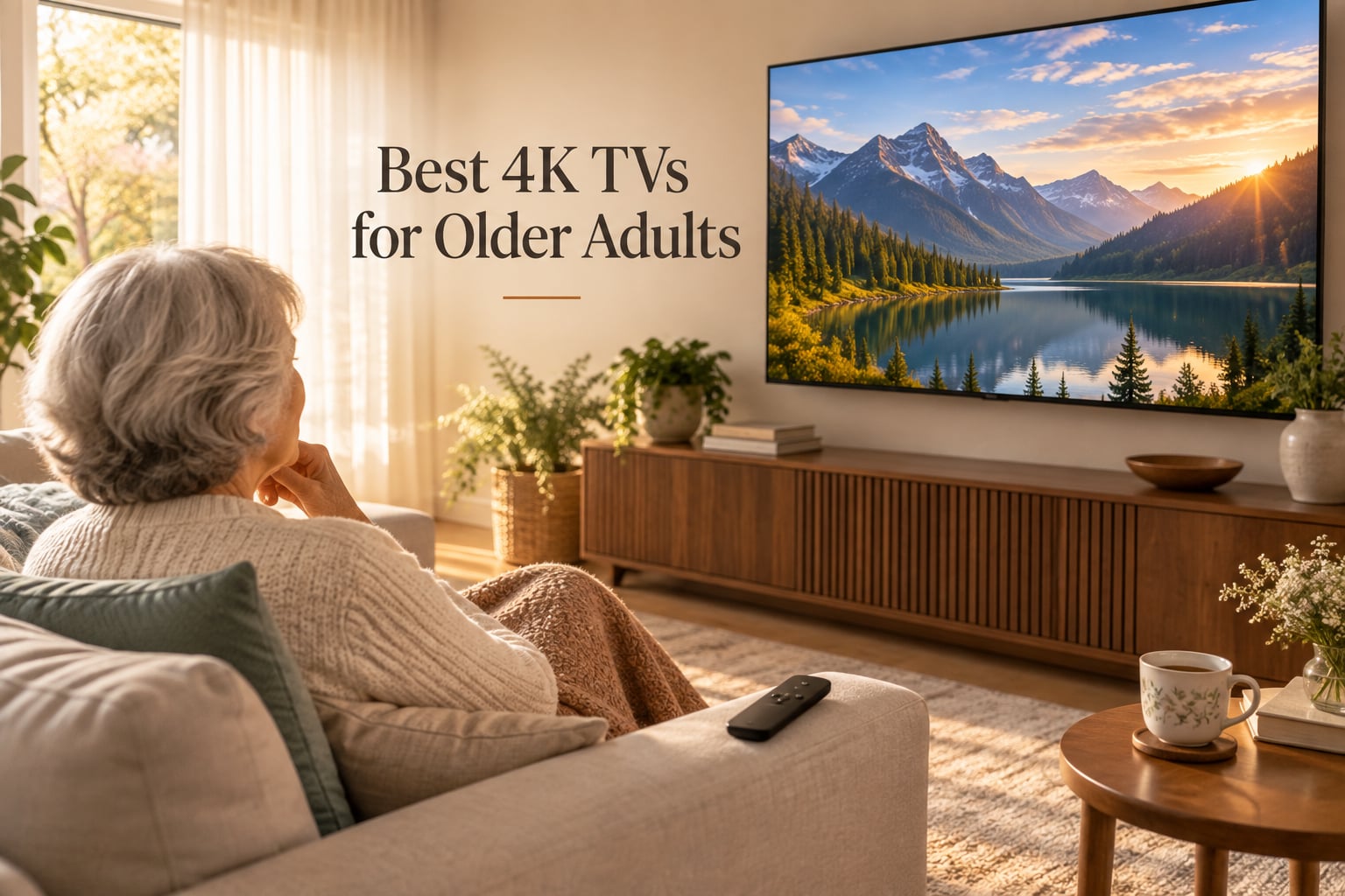 Best 4K TVs for Older Adults