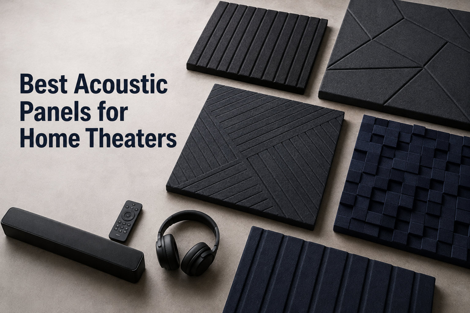 Best Acoustic Panels for Home Theaters