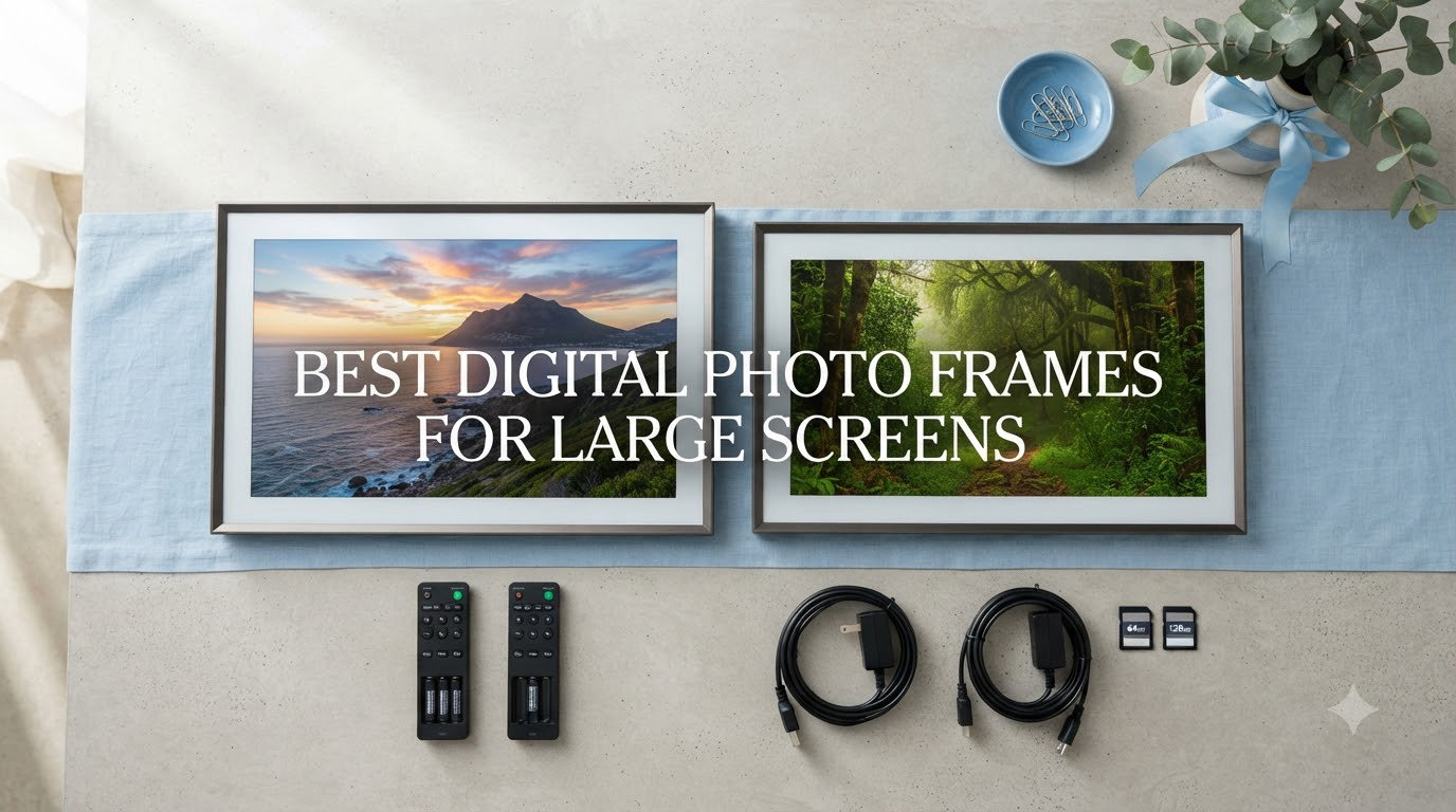 Best Digital Photo Frames for Large Screens