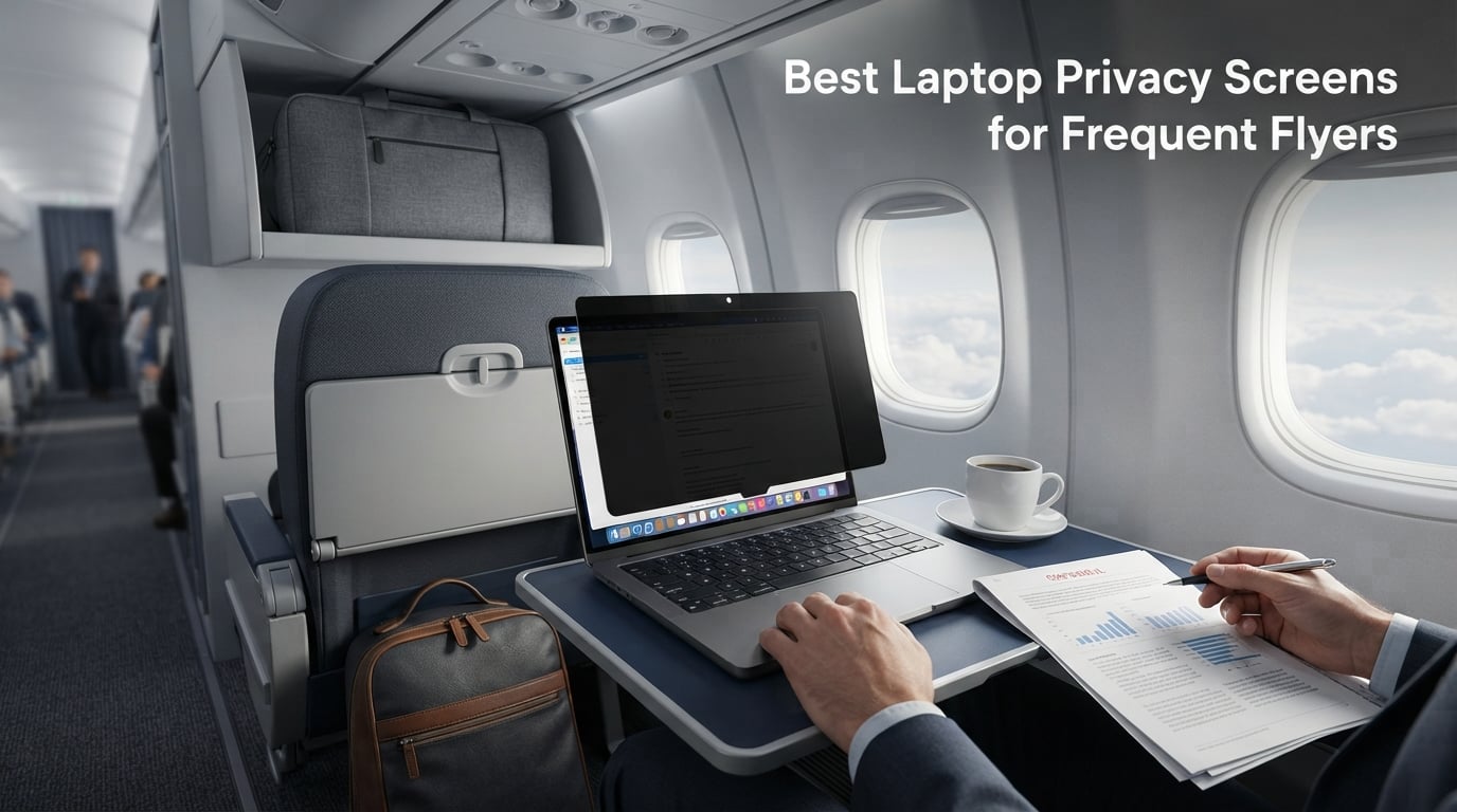 Best Laptop Privacy Screens for Frequent Flyers