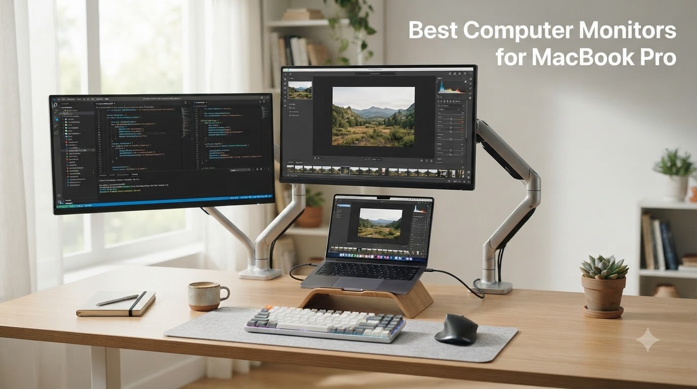Best Computer Monitors for MacBook Pro
