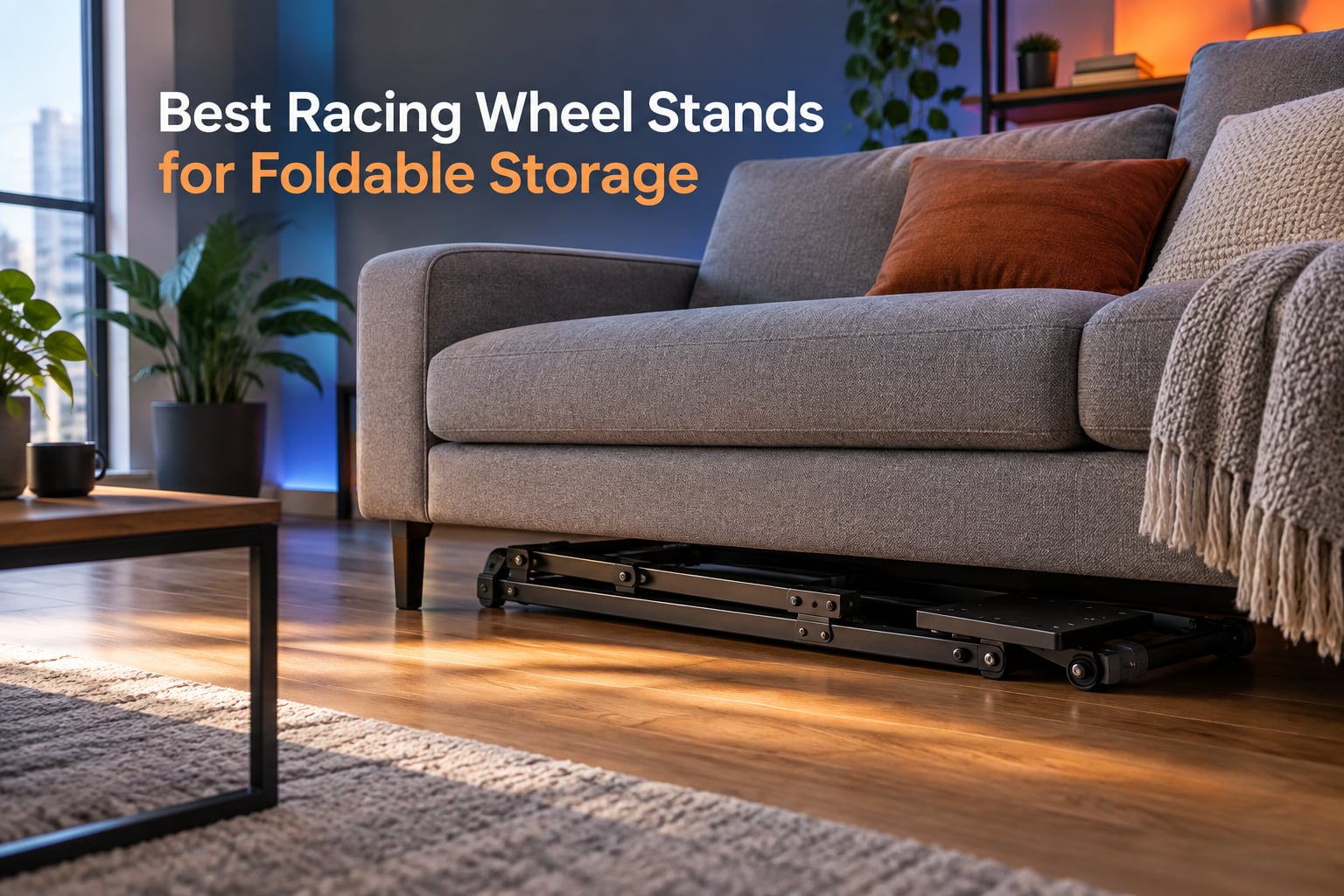 Best Racing Wheel Stands for Foldable Storage