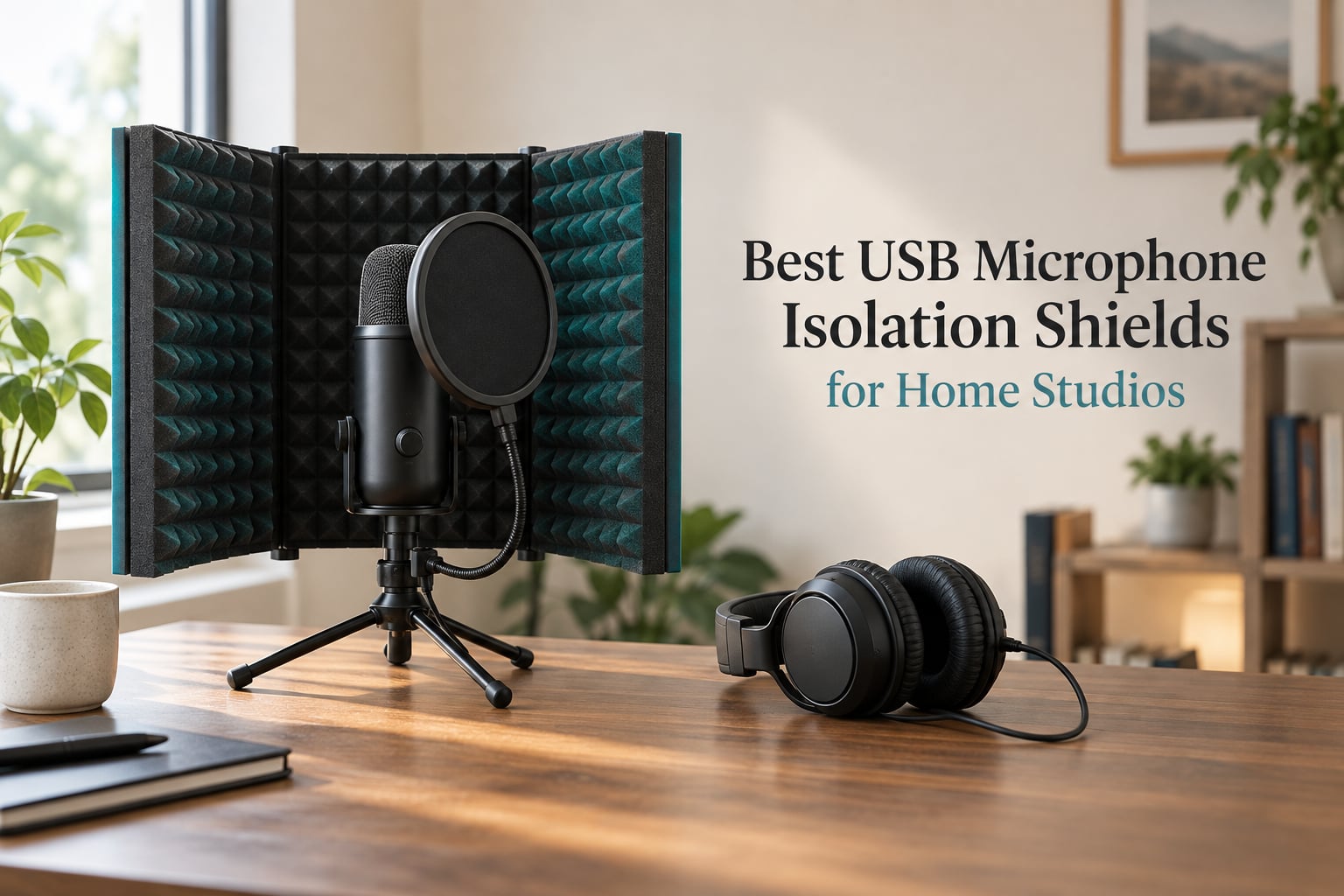 Best USB Microphone Isolation Shields for Home Studios