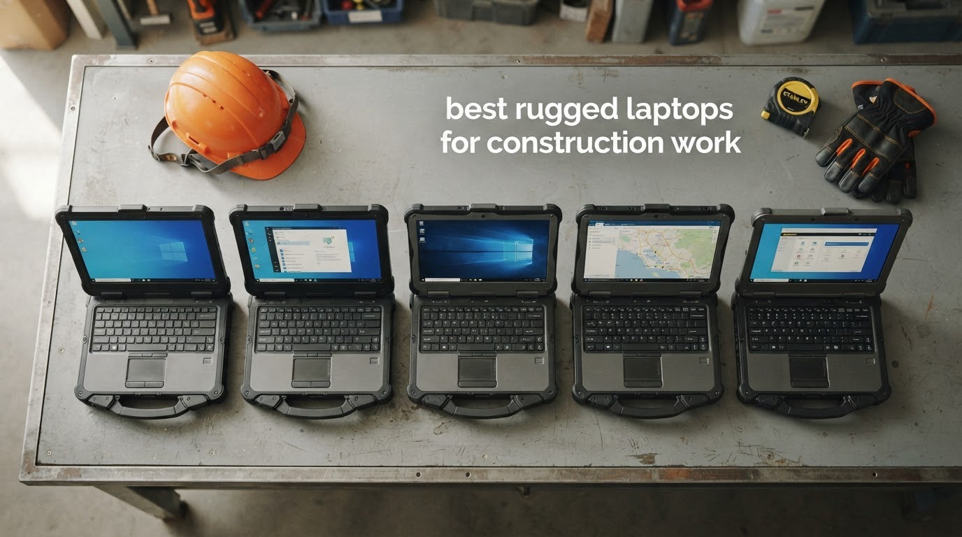 best rugged laptops for construction work