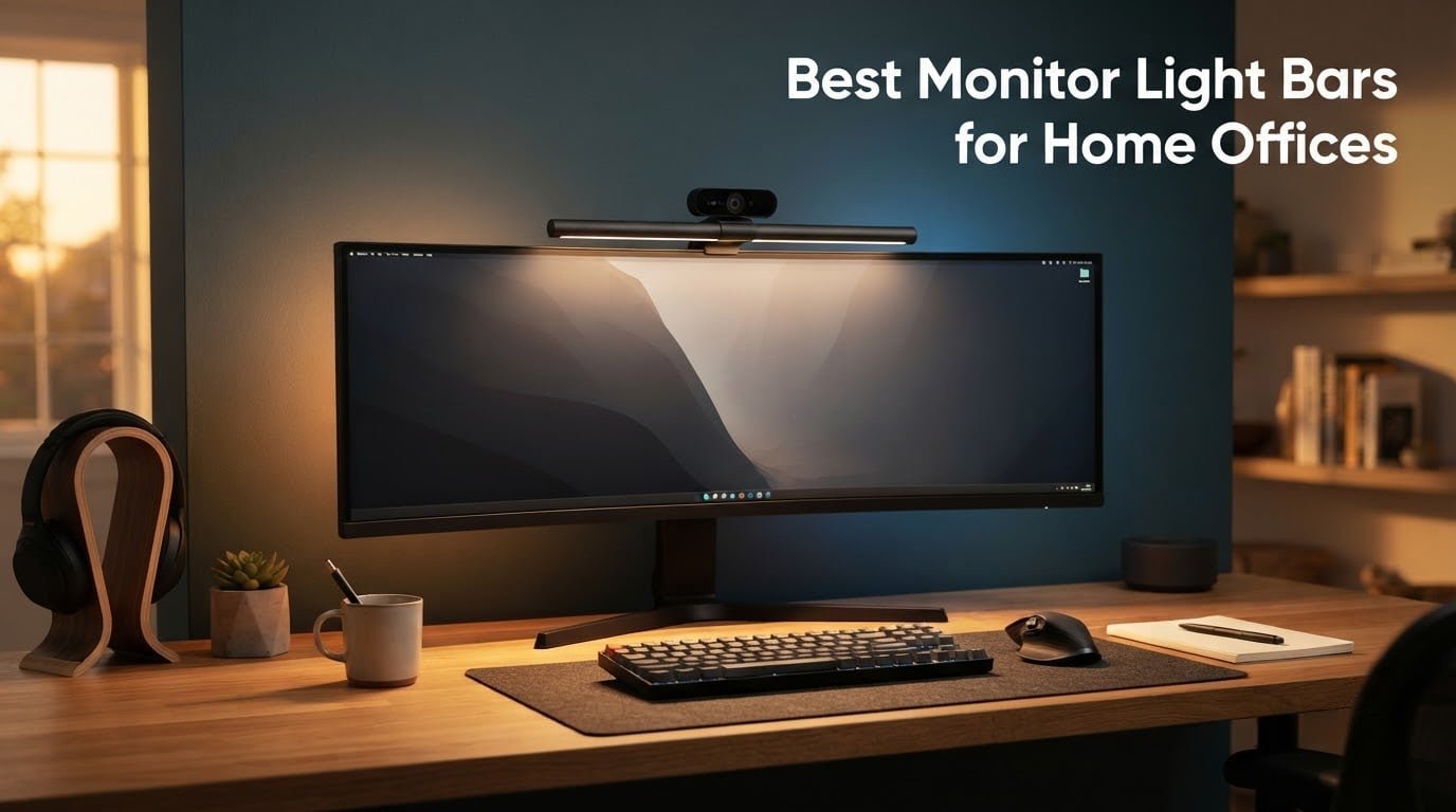 Best Monitor Light Bars for Home Offices