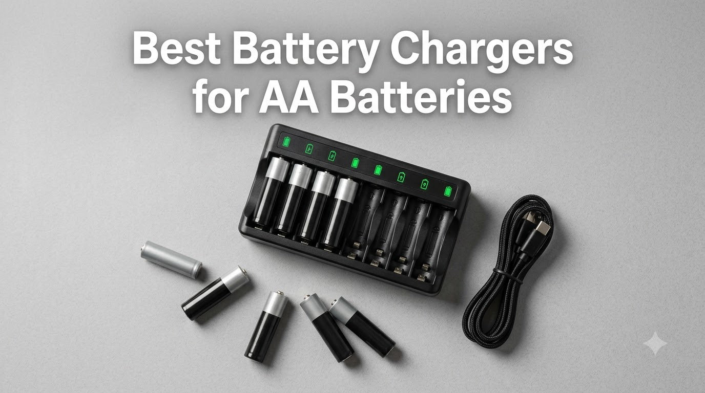Best Battery Chargers for AA Batteries