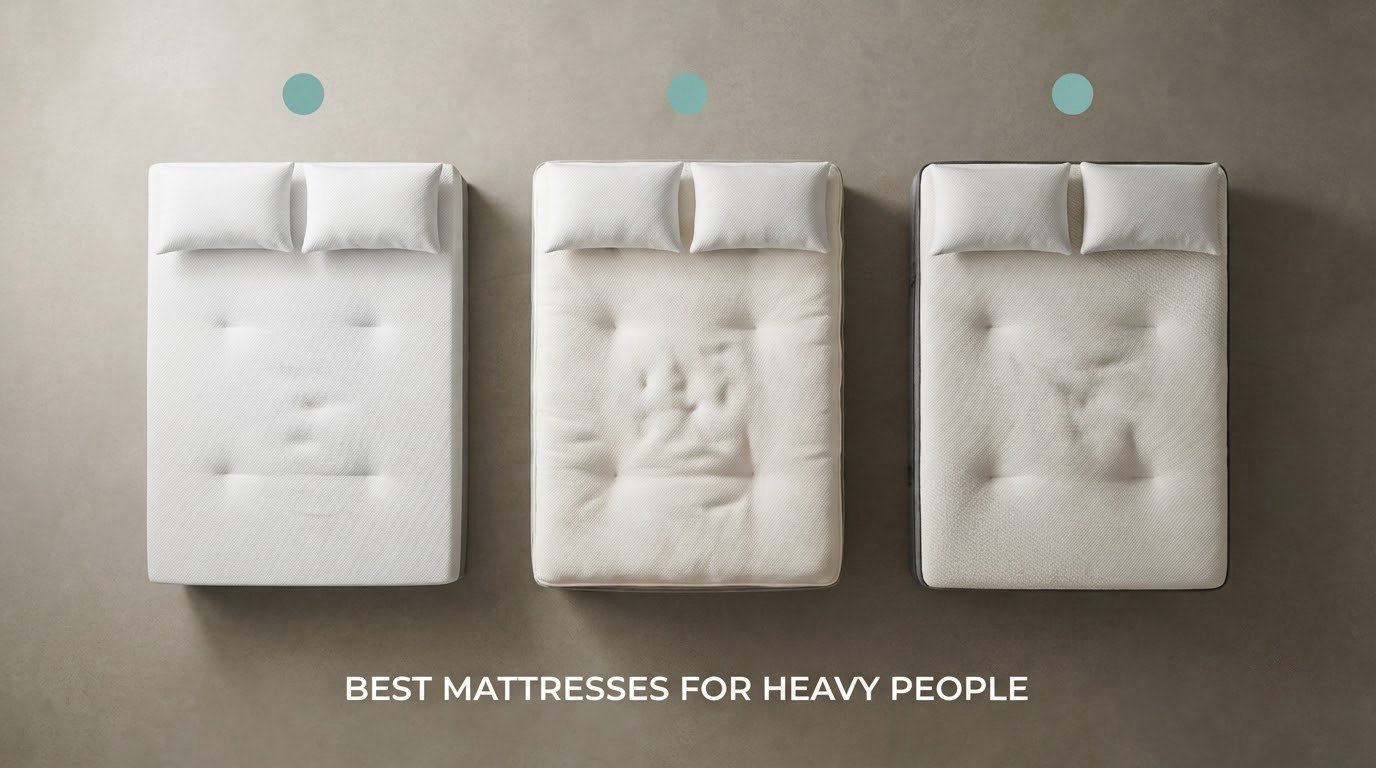 best mattresses for heavy people