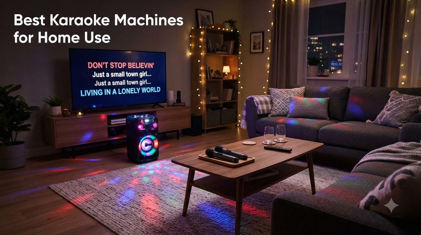 Best Karaoke Machines for Home Use