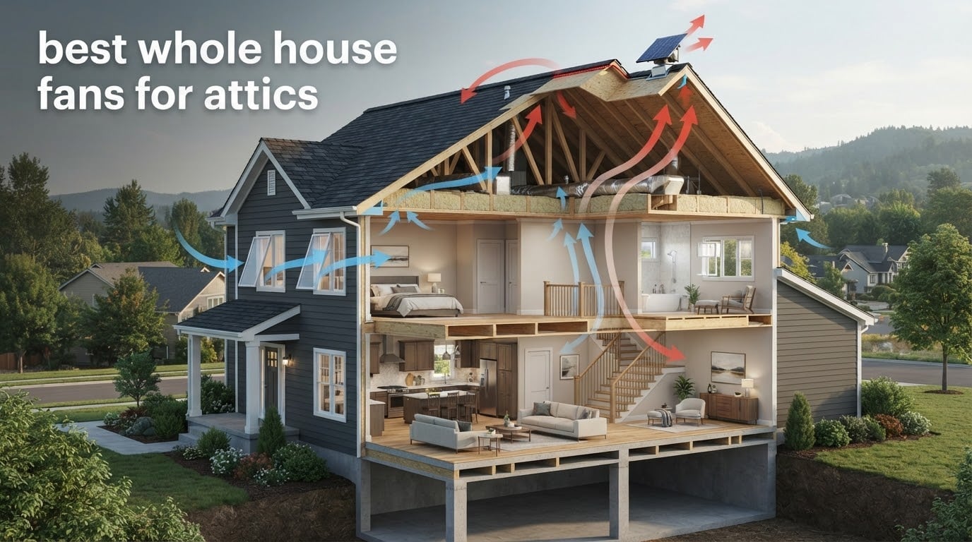 best whole house fans for attics