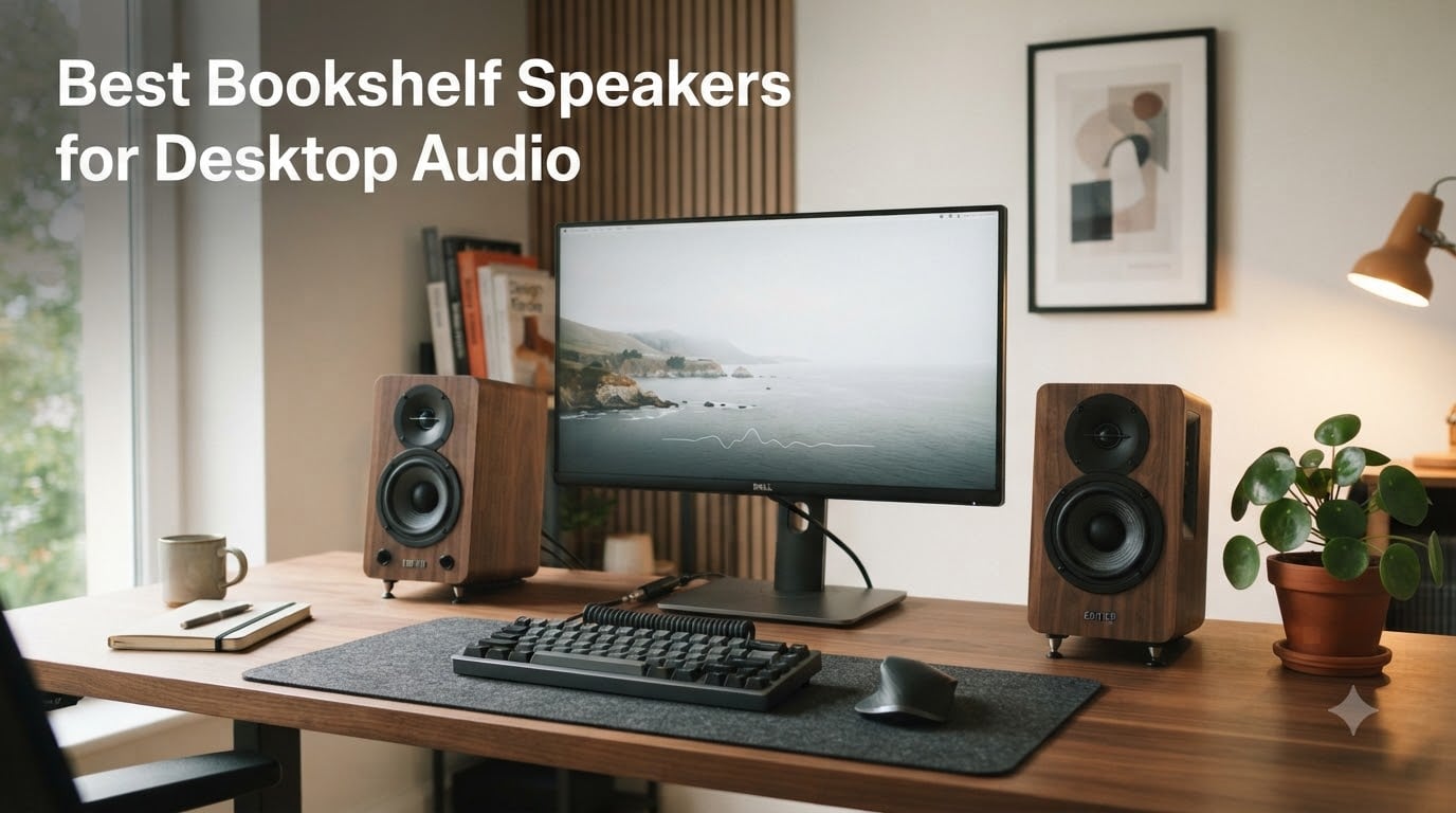 Best Bookshelf Speakers for Desktop Audio
