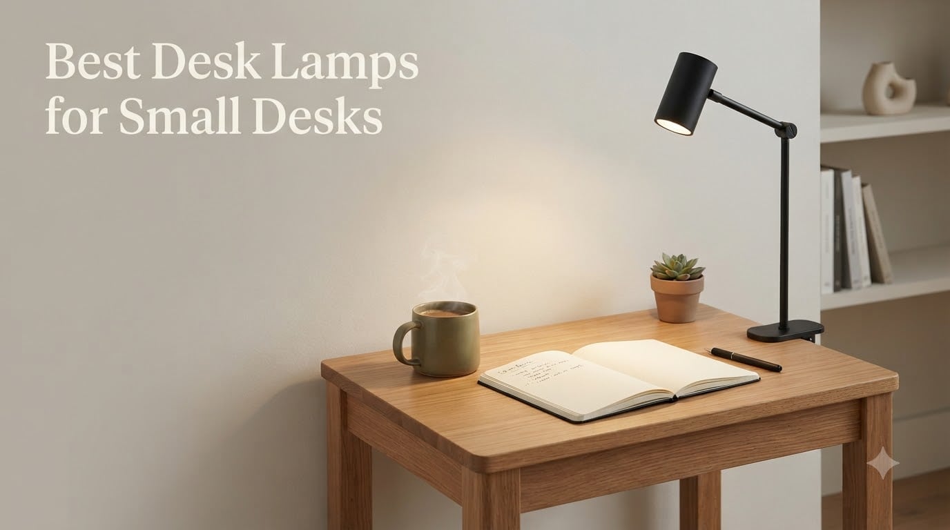 Best Desk Lamps for Small Desks