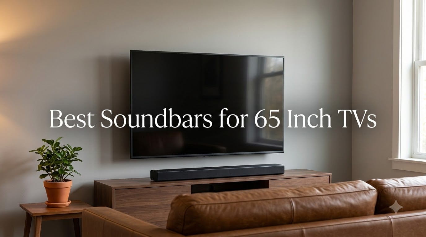 Best Soundbars for 65 Inch TVs