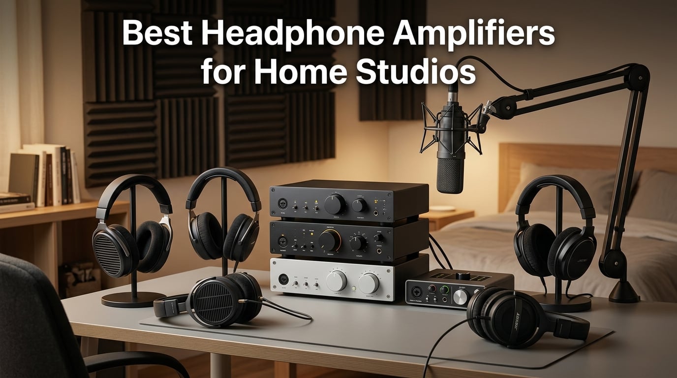 Best Headphone Amplifiers for Home Studios